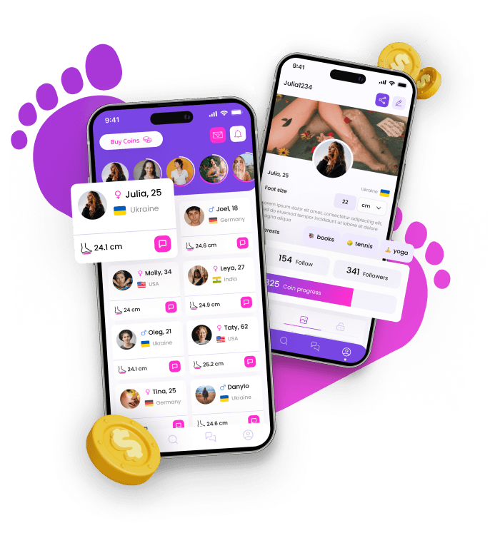 FootLove App Screenshots